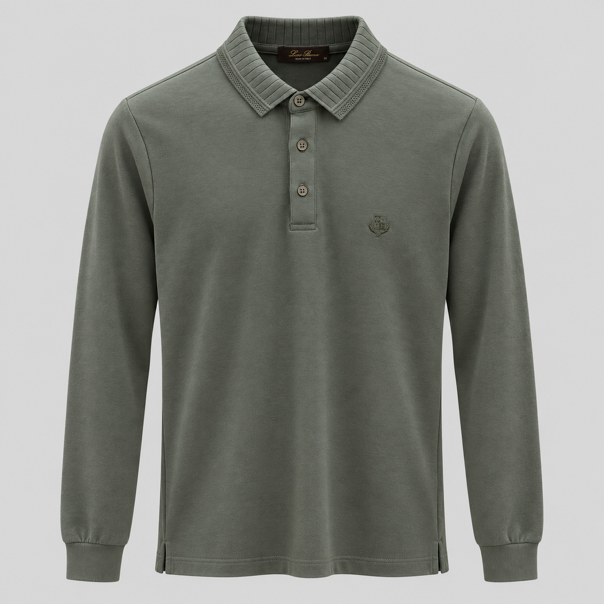 Loro Piana Cotton Polo-Neck
