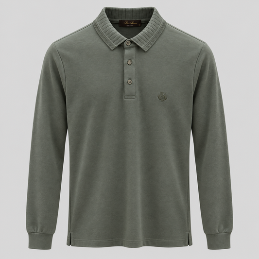 Loro Piana Cotton Polo-Neck