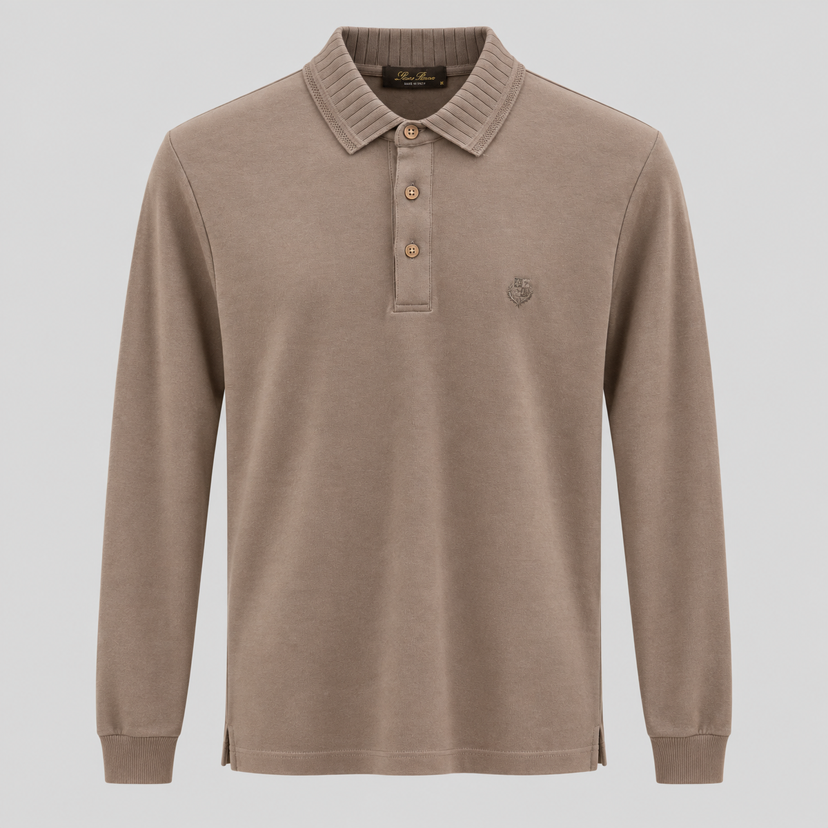 Loro Piana Cotton Polo-Neck