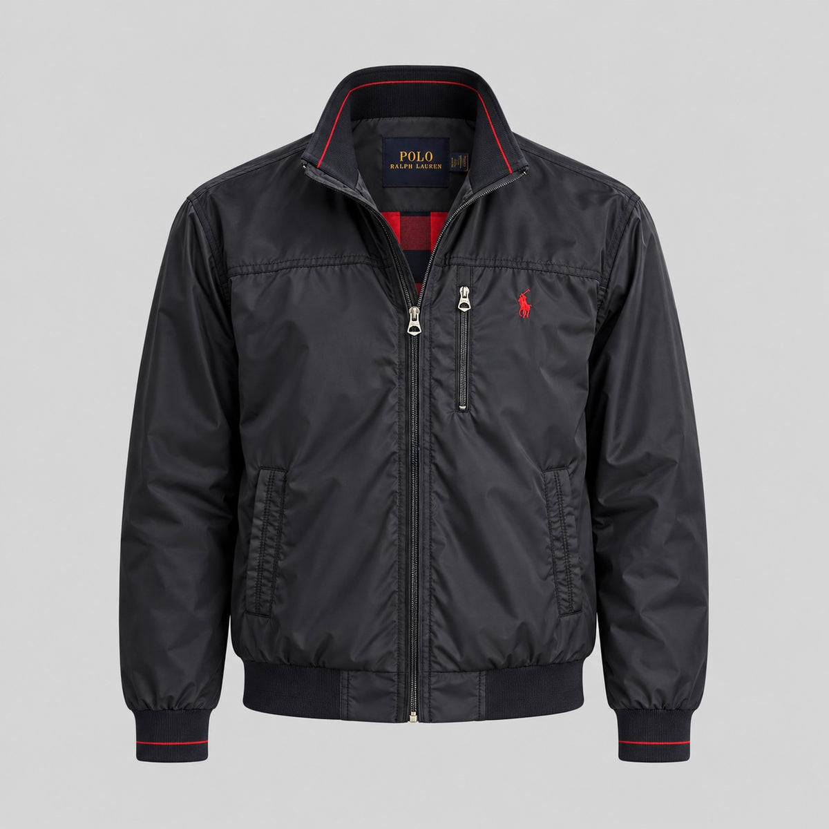 Polo Ralph Lauren Harrington Jacket With Check Lining