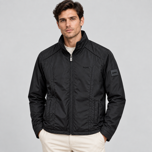BOSS Zip-Fastening Bomber Jacket