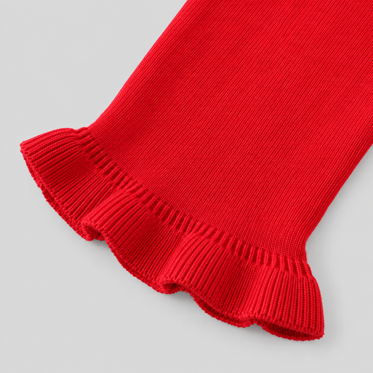 Red Button Down Knitted Cardigan