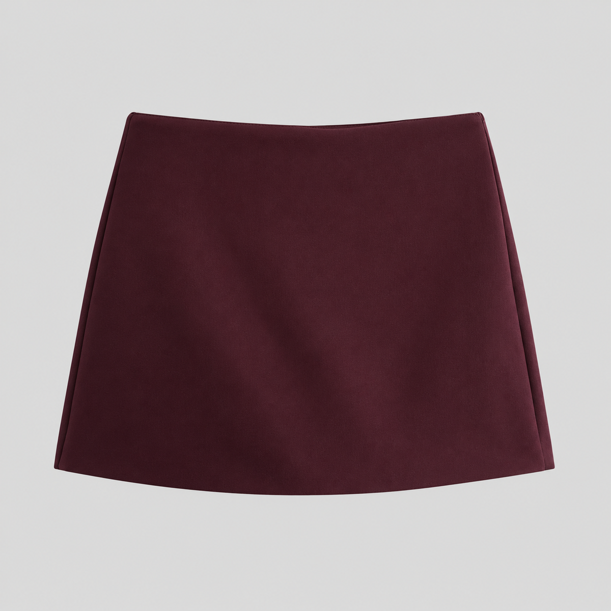 Mini Burgundy Skort