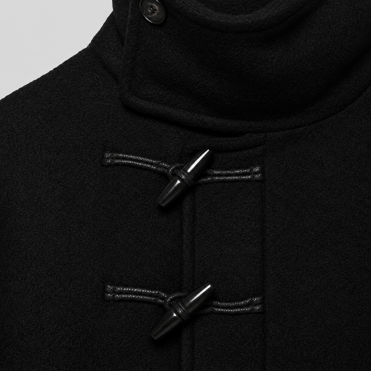 Wool Duffle Belted Jacket