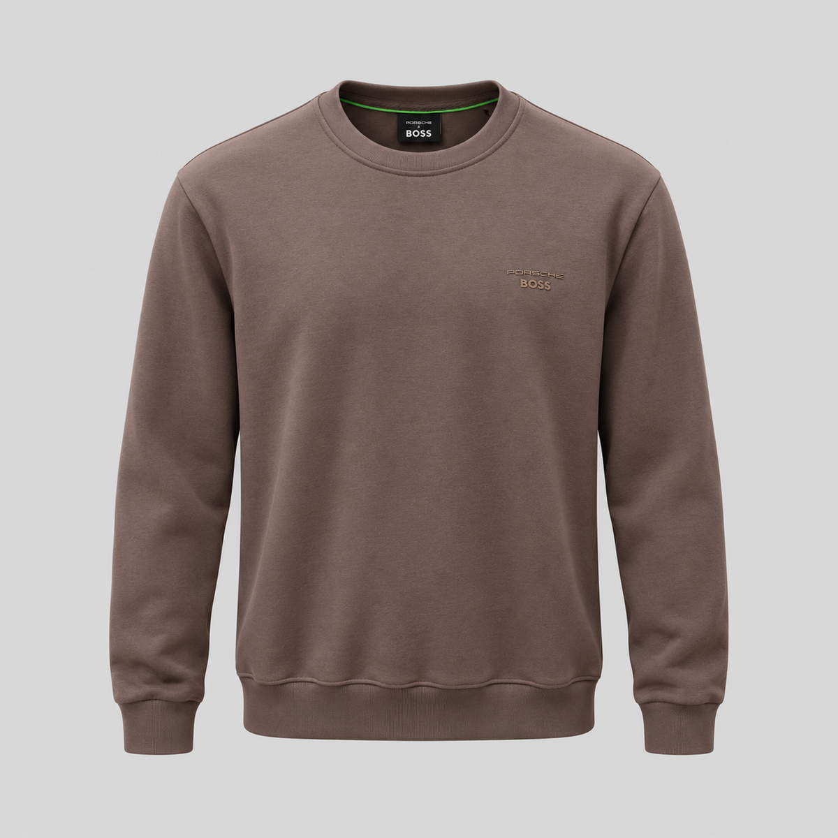 Porsche x BOSS Crew-Neck Sweatshirt With Tonal Logo