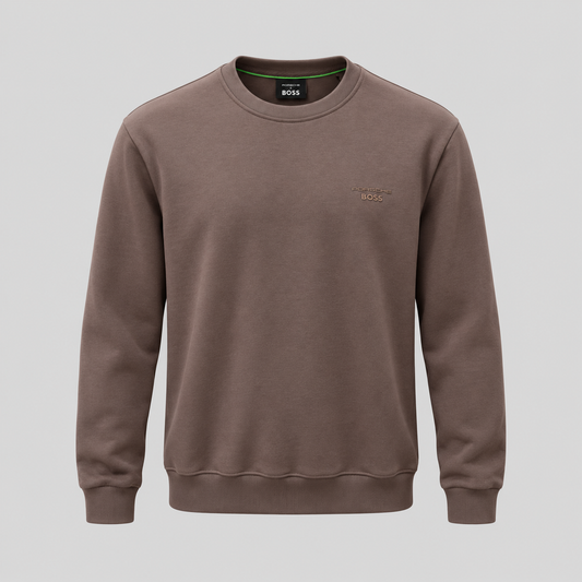 Porsche x BOSS Crew-Neck Sweatshirt With Tonal Logo