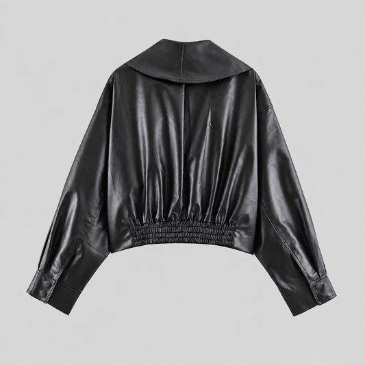 Leather Buckle Jacket