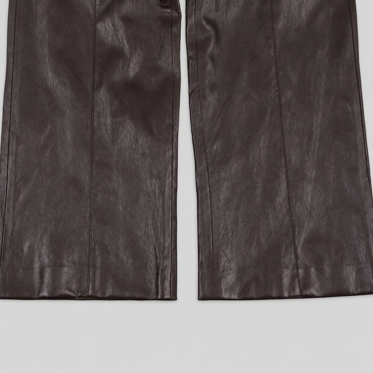 Flare Leather Trouser
