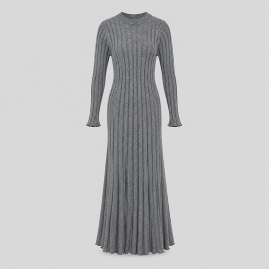 Ribbed Knit Maxi Dress