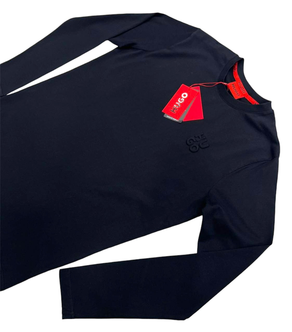 HUGO Cotton Crew Neck Sweatshirt