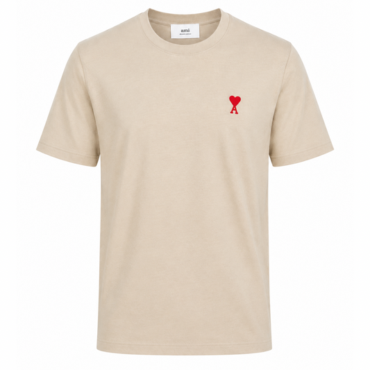 Ami De Coeur Cotton Red T-shirt