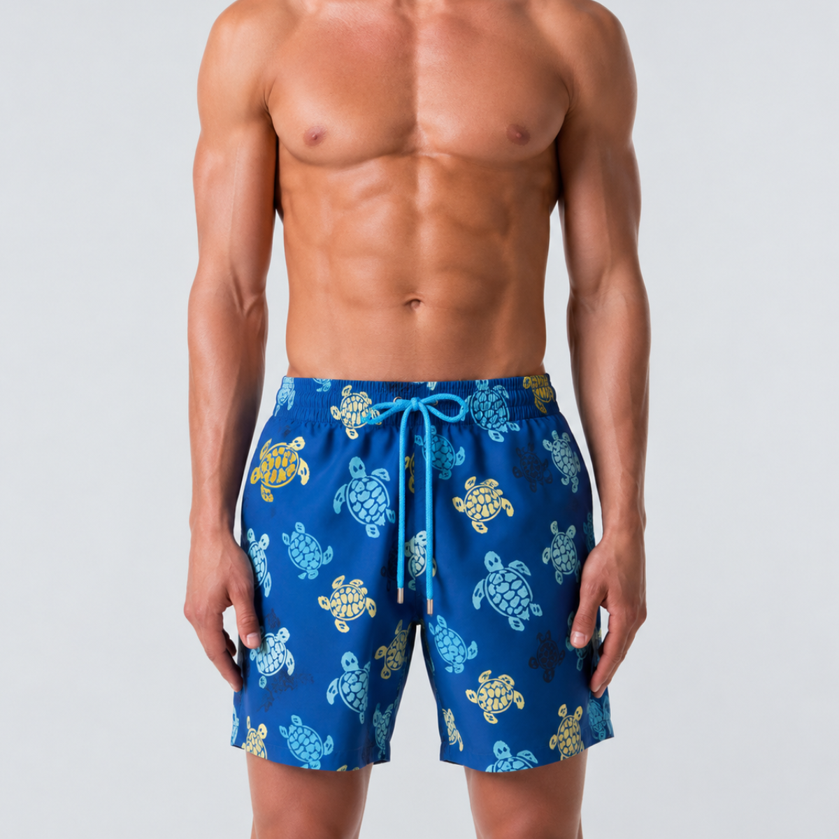 Vilebrequin Tortues Multicolored Swim Trunks