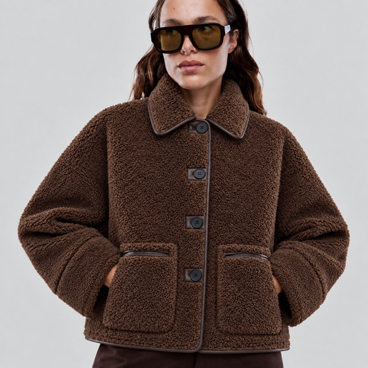 Double Sided Lamb Wool Jacket