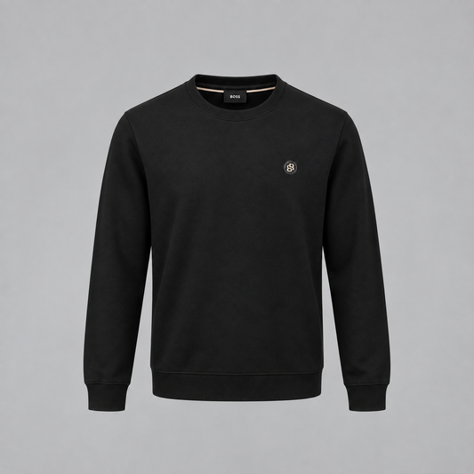 BOSS Cotton-Blend Sweatshirt With Double B Monogram
