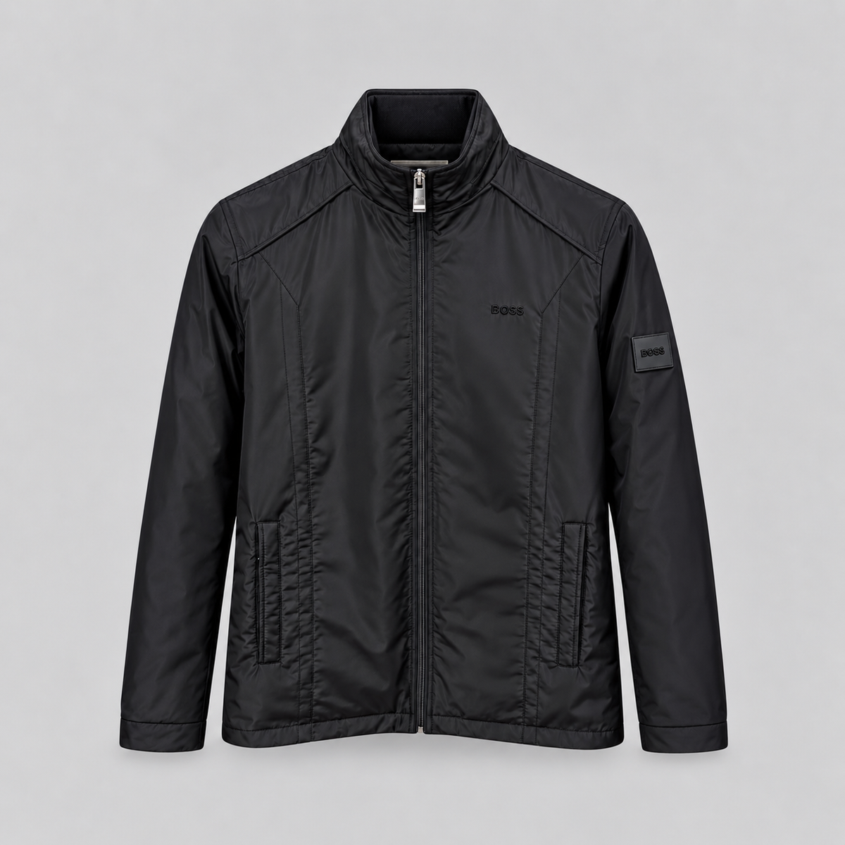BOSS Zip-Fastening Bomber Jacket