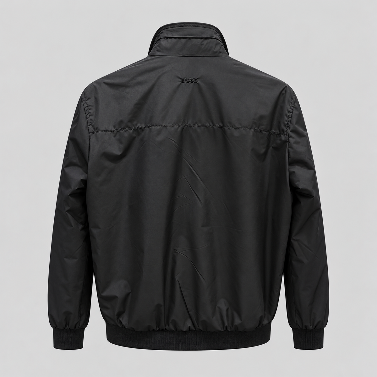 BOSS Zip Jacket With Double B Sleeve Badge