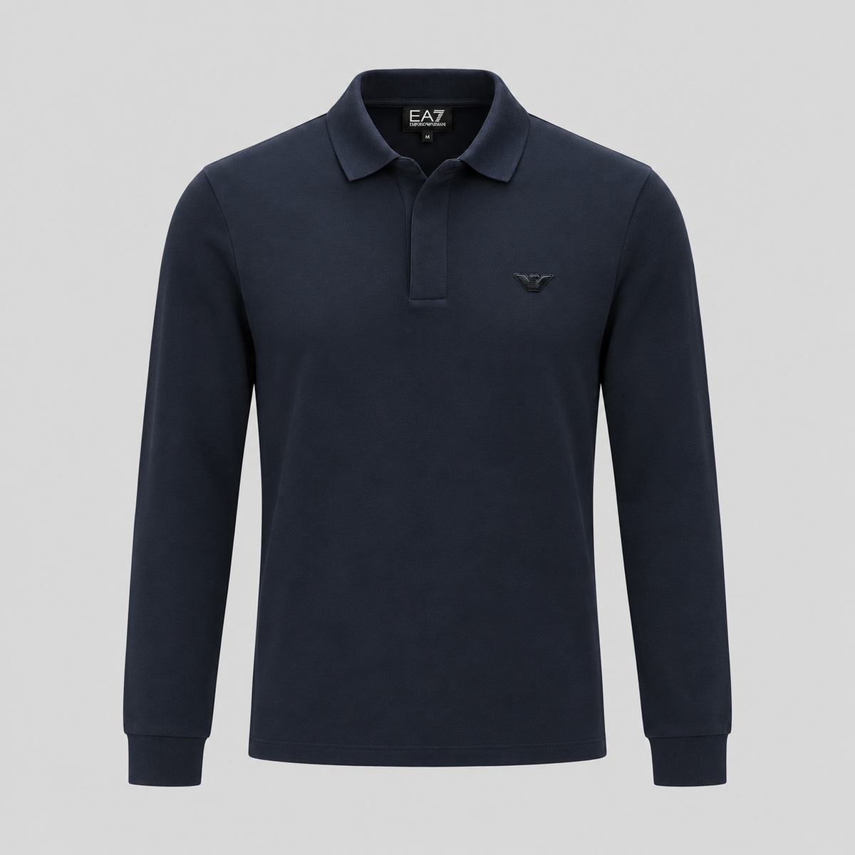 EA7 Emporio Armani Long-Sleeve Polo Shirt