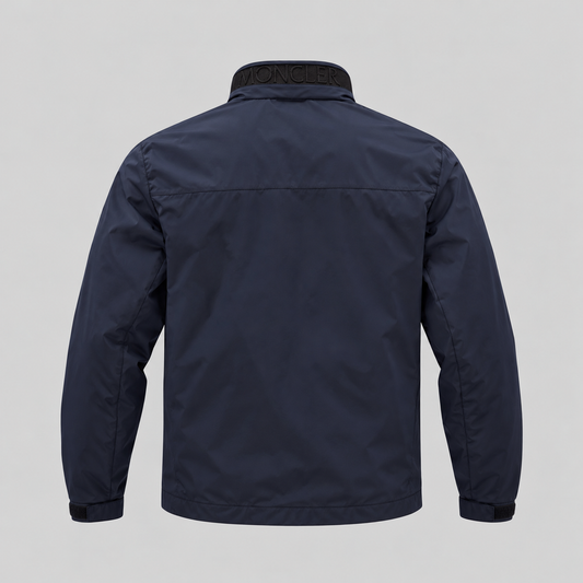 Moncler Lightweight Zip Jacket With Sleeve Patch