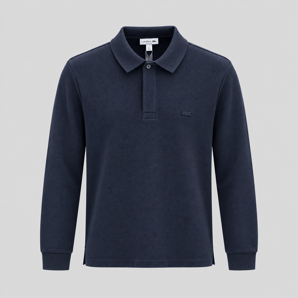 Lacoste Long-Sleeve Pique Polo Shirt