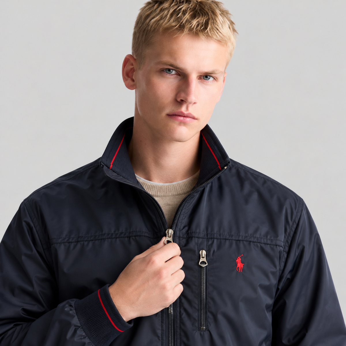 Polo Ralph Lauren Harrington Jacket With Check Lining