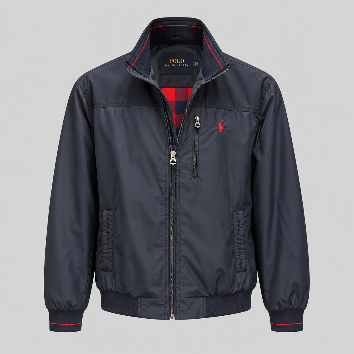 Polo Ralph Lauren Harrington Jacket With Check Lining