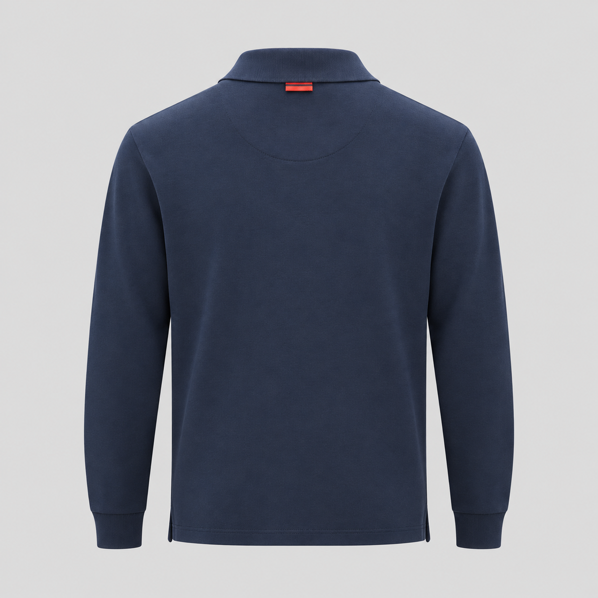 ZEGNA Long-Sleeve Cotton Polo Shirt