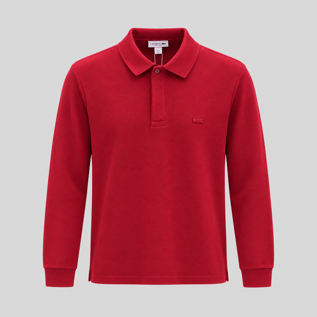 Lacoste Long-Sleeve Pique Polo Shirt