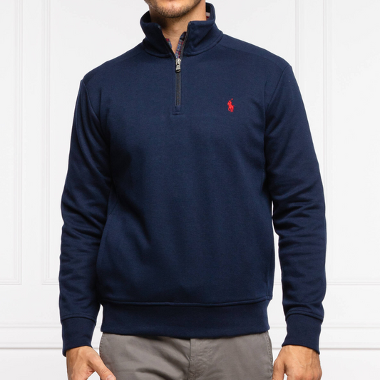 Ralph Lauren High-Neck Polo Sweatshirt