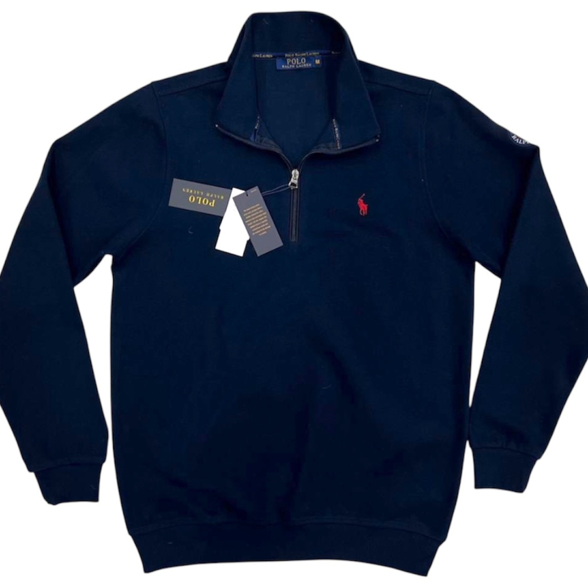 Ralph Lauren High-Neck Polo Sweatshirt