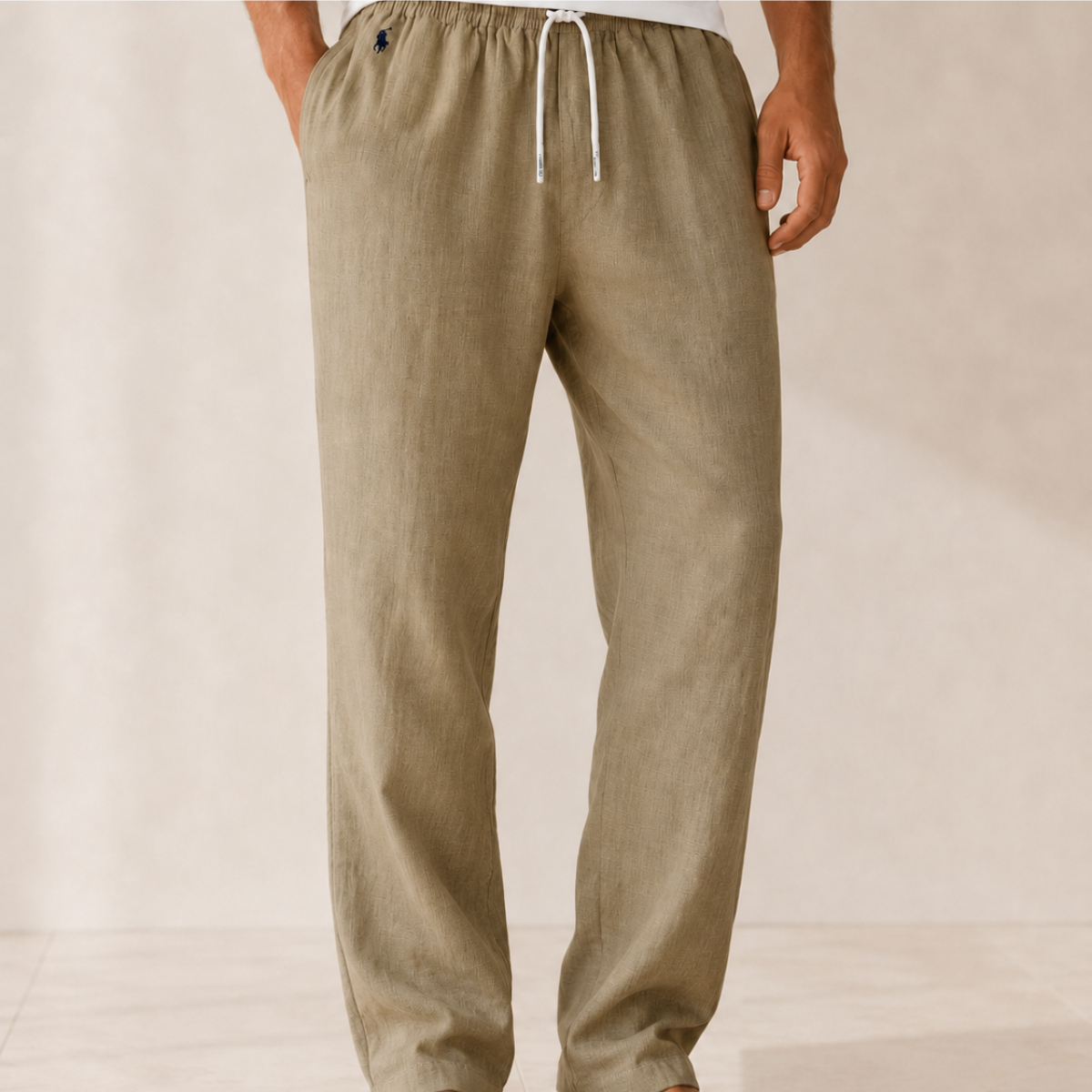 Ralph Lauren Regular Fit Linen Trouser