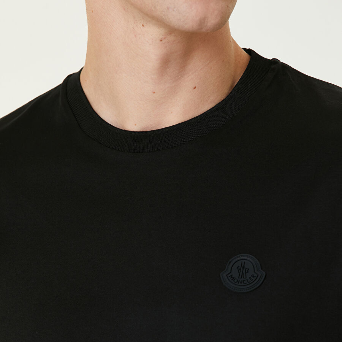 Moncler Cotton Crew Neck T-Shirt