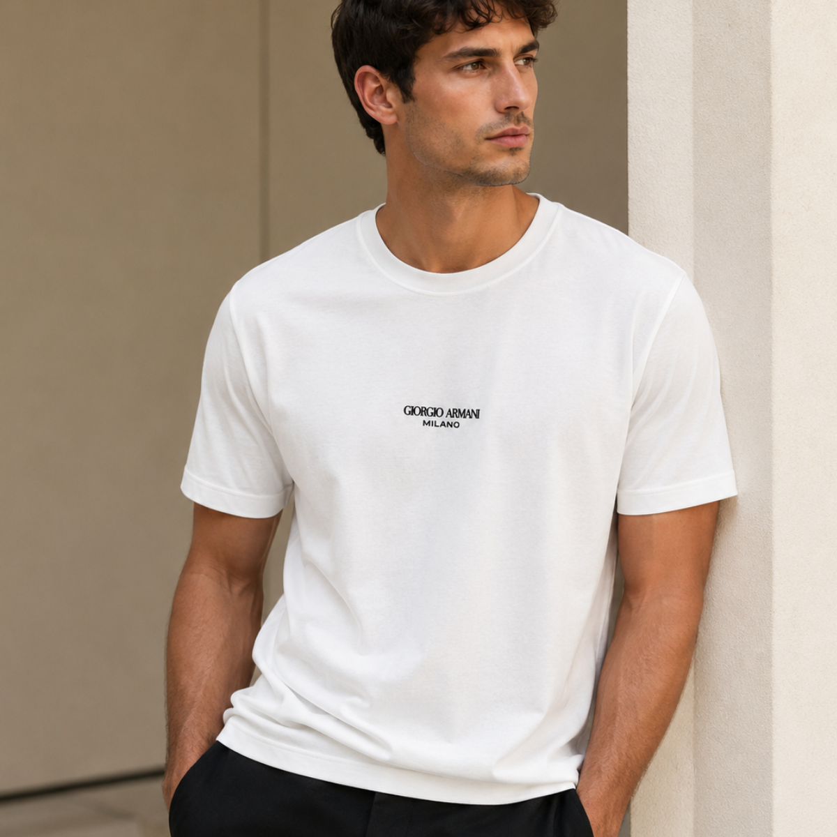 Giorgio Armani Cotton T-Shirt