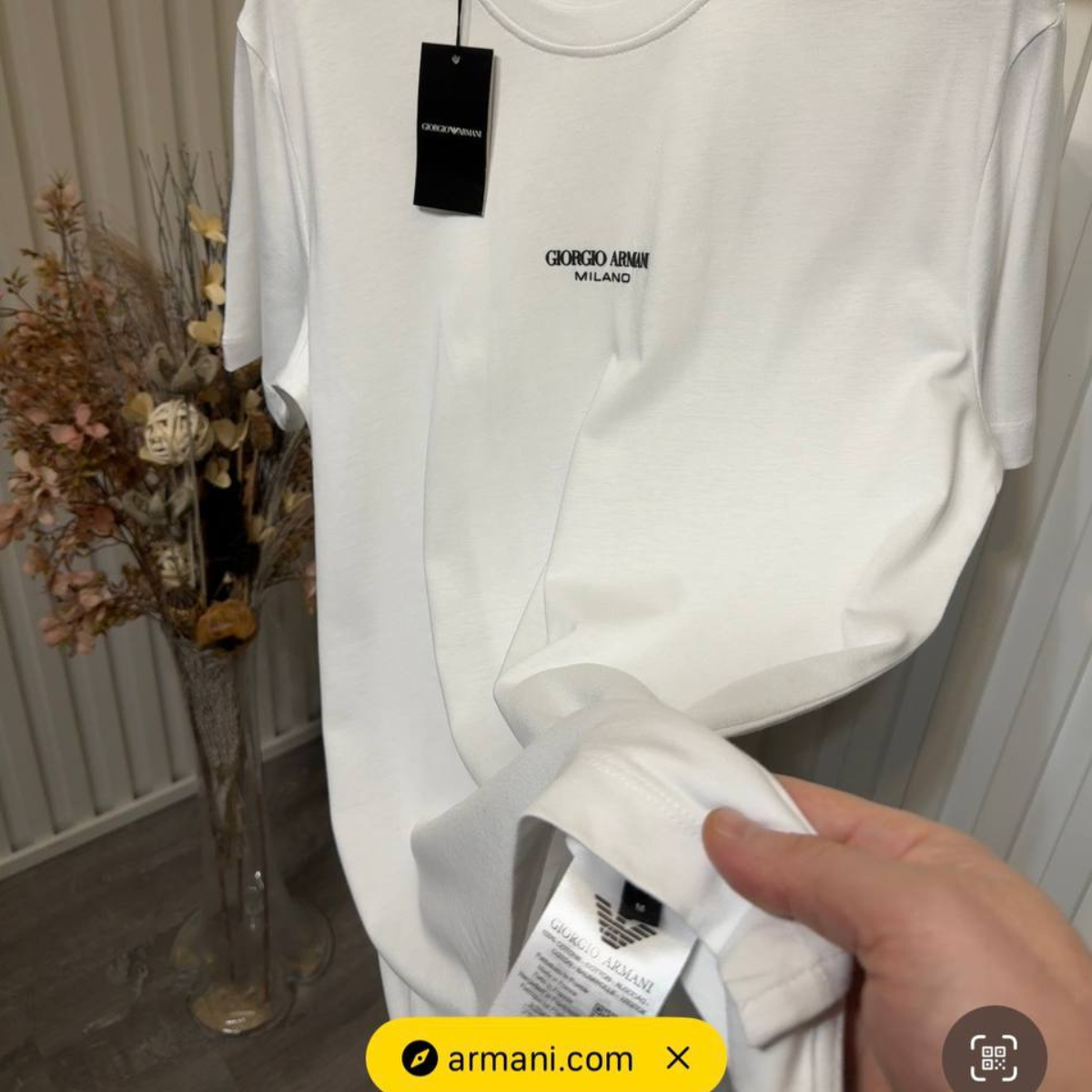 Giorgio Armani Cotton T-Shirt