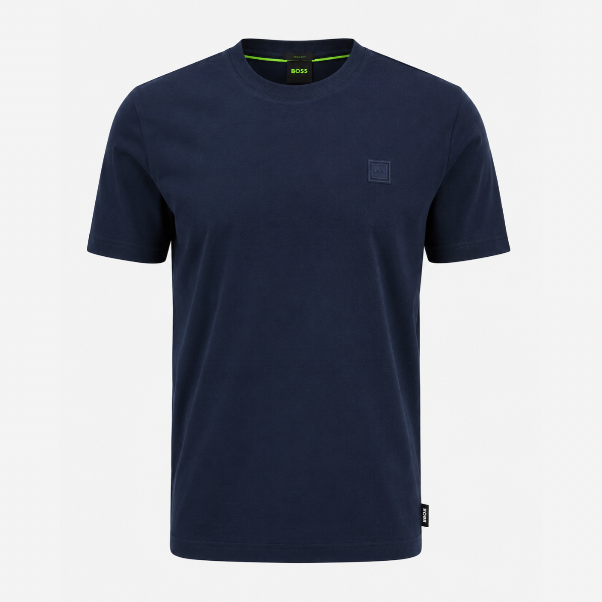BOSS Cotton Jersey T-Shirt With Logo Patch