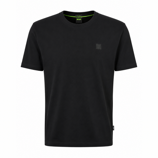 BOSS Cotton Jersey T-Shirt With Logo Patch