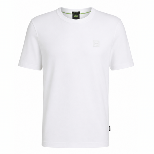 BOSS Cotton Jersey T-Shirt With Logo Patch