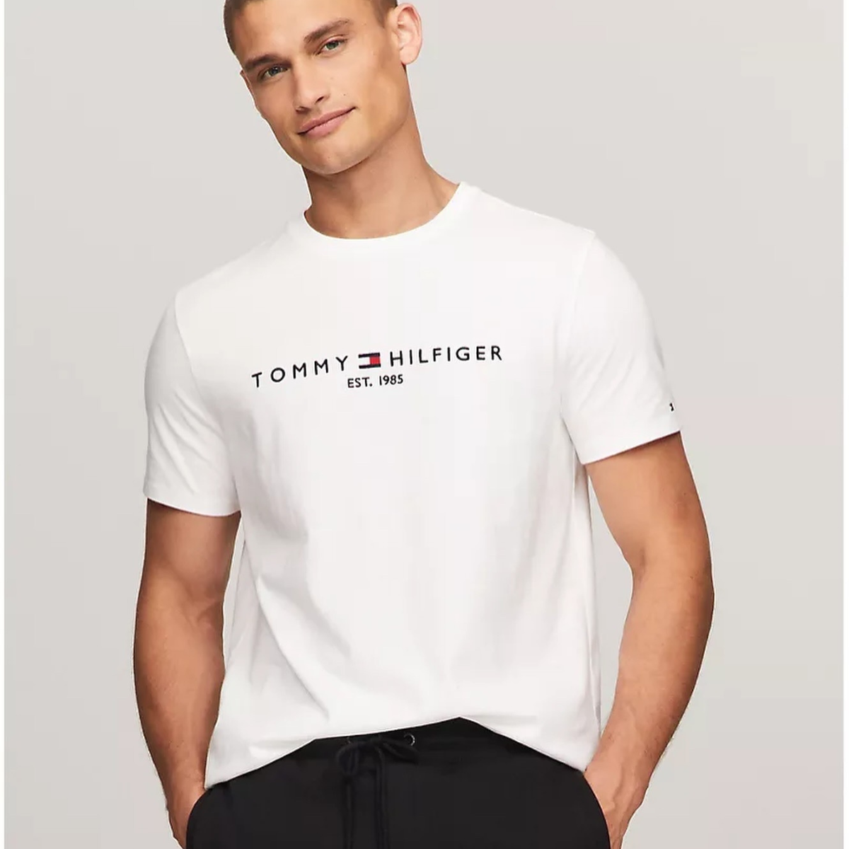 Tommy Hilfiger Emboidered Logo T-Shirt
