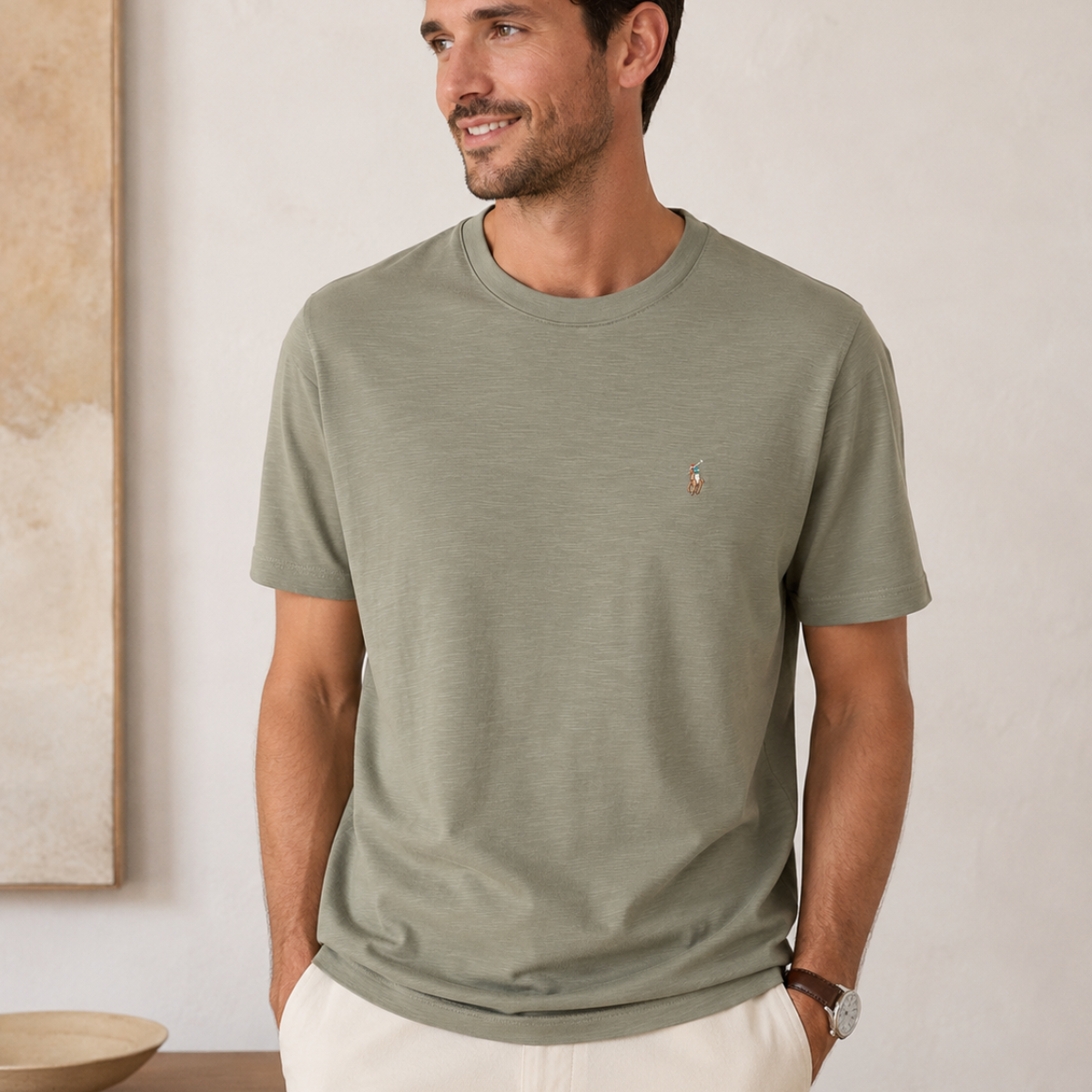 Polo Ralphlauren Extra Soft Cotton T-Shirt