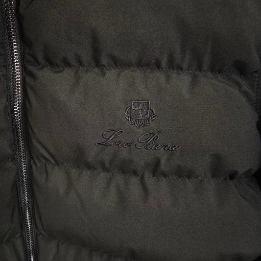 Loro Piana Wool-trimmed down jacket
