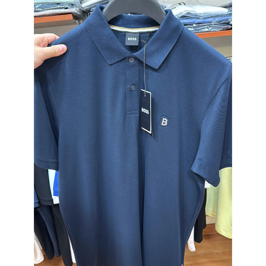 BOSS B Monogram Logo Polo-Shirt