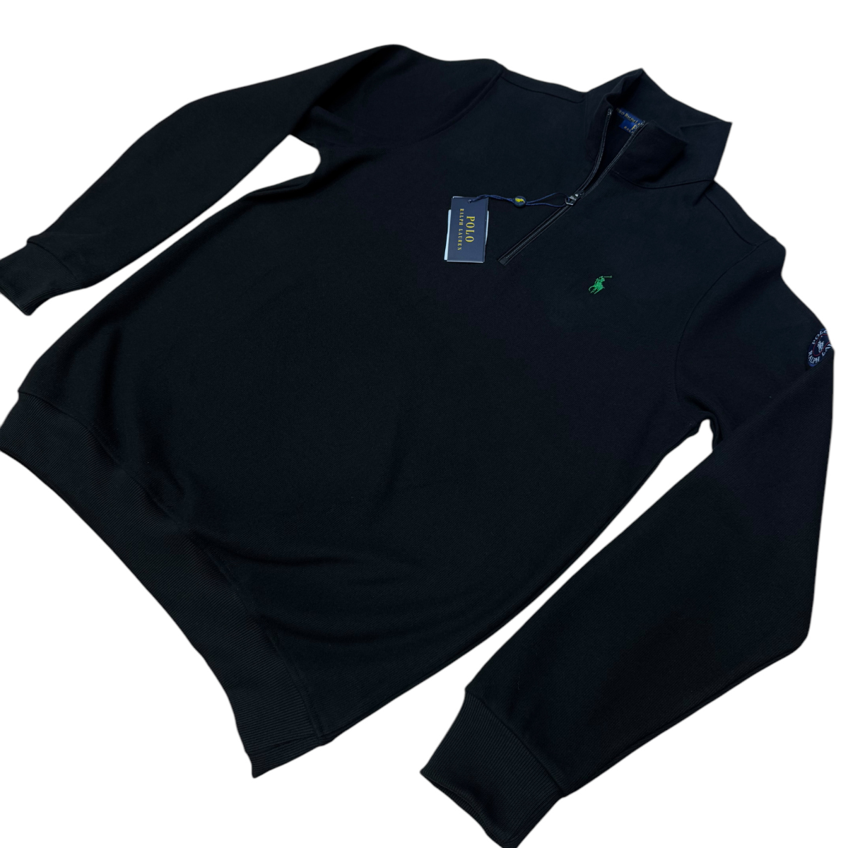 Ralph Lauren High-Neck Polo Sweatshirt
