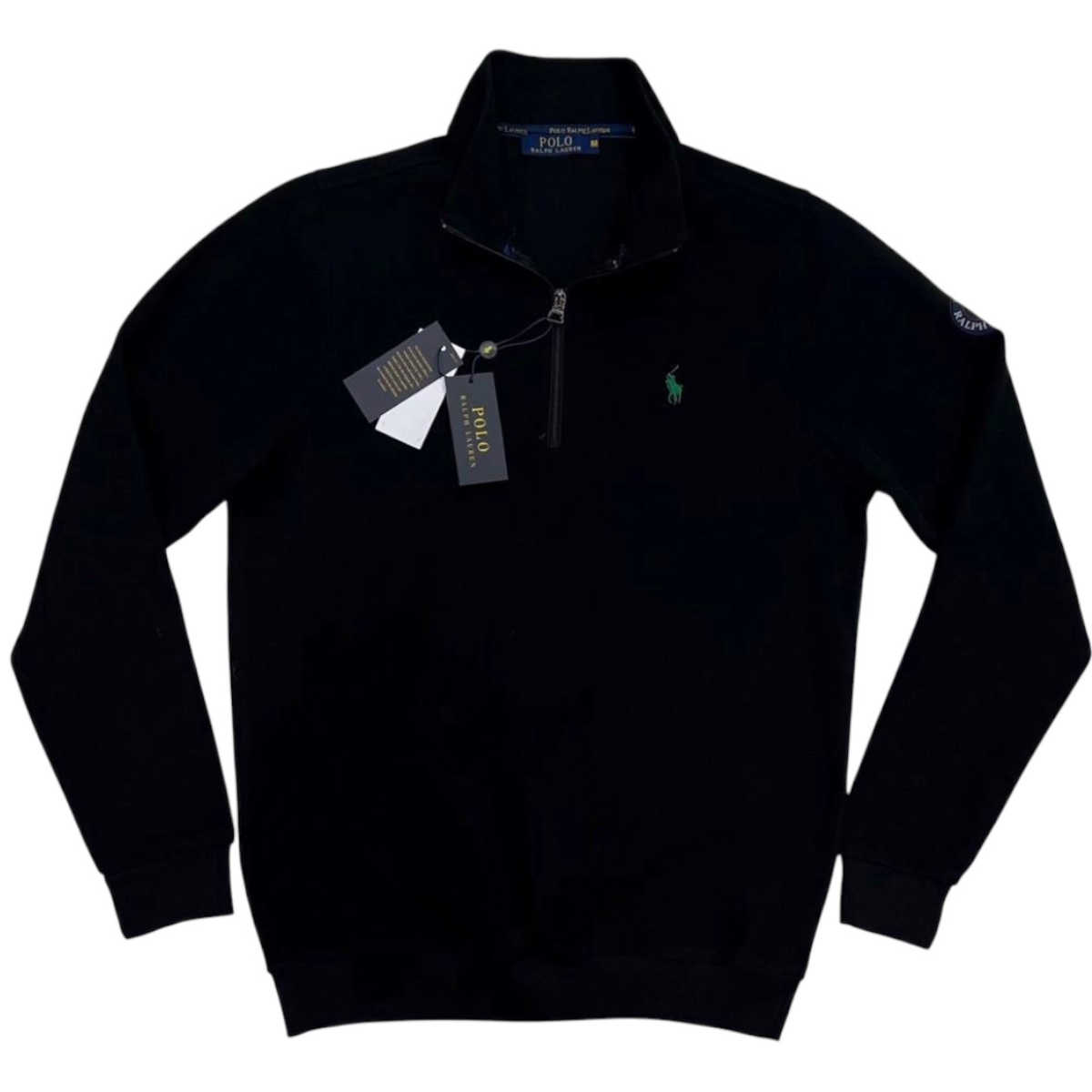 Ralph Lauren High-Neck Polo Sweatshirt