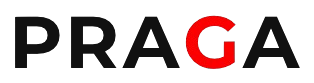 Praga logo dark