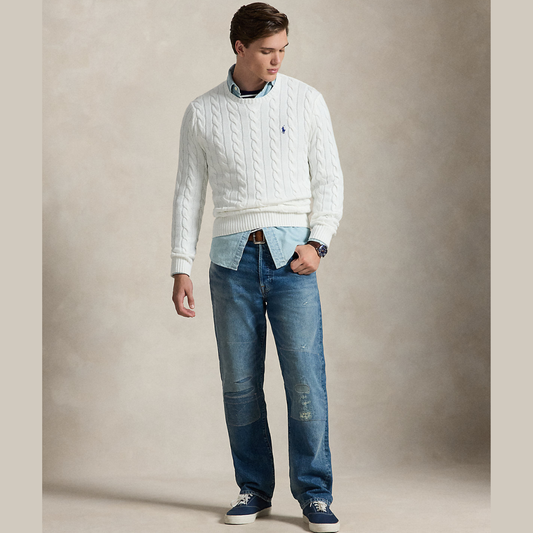 Ralph Lauren Cable-Knit Cotton Jumper